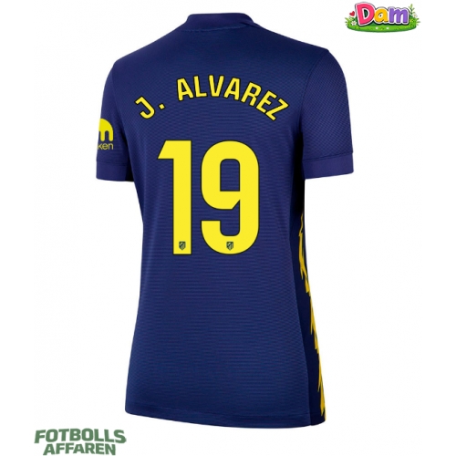 Atletico Madrid Julian Alvarez #19 Bortatröja Kvinnor 2025-26 Kortärmad
